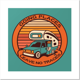 Going Places Leave No Traces Posters and Art